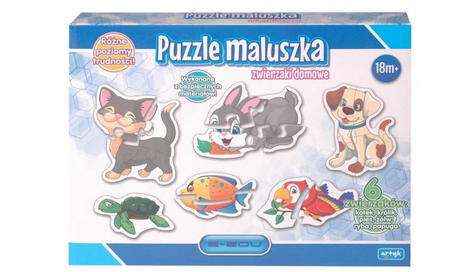 Artyk baby puzzle Pets 6pcs