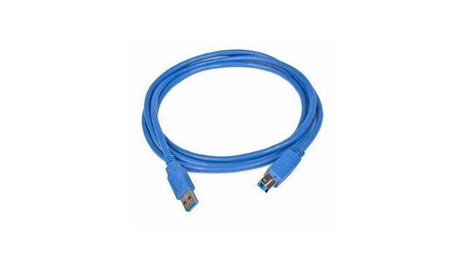 Gembird kaabel USB 3.0 AM-BM 1.8m, sinine