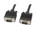 Lanberg kaabel VGA Ferrite 15m M/M Shield, must