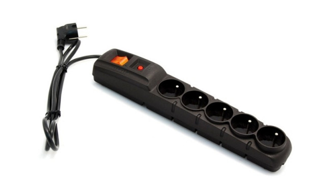 Acar surge protector ACAR F5 1,5m, black