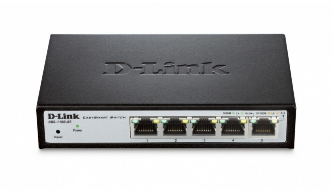 D-Link switch DGS-1100-05 Switch Smart 5xGbE