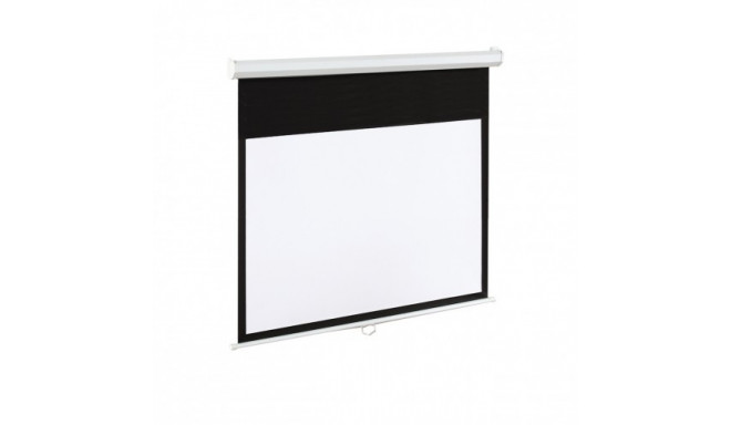 Electric screen 100 16:9 120 265x150 matte white with remote control