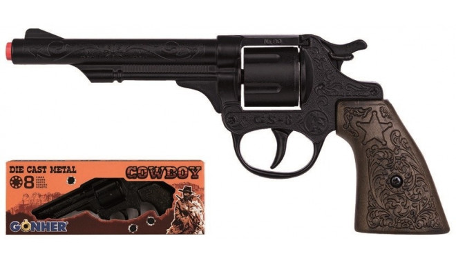 Metal cowboy gun GONHER 80/6