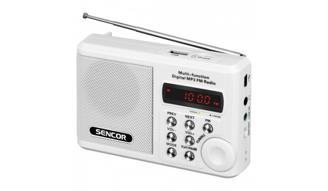 Portable radio SRD 215 W MP3, USB, SD