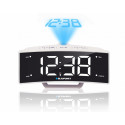 Blaupunkt clock radio + projector CRP7WH