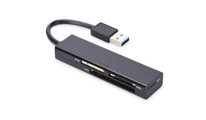 ednet mälukaardilugeja USB 3.0 CF/SD/MicroSD/MS