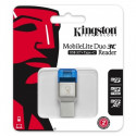 Kingston memory card reader microSDHC/SDXC MobileLite Duo 3C USB 3.1 + USB-C
