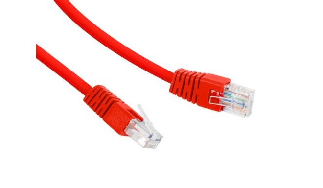 Patch cord Cat.6 UTP 0.5m red