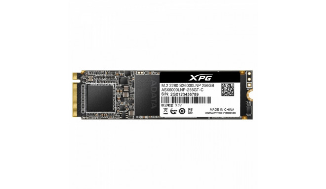 Adata SSD XPG SX6000 Lite 256GB PCIe 3x4 1800/900MB/s M.2
