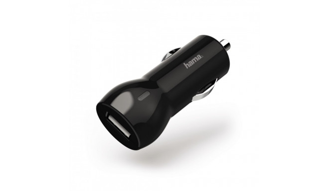 Car Charger USB (2xUSB) 12V 2.4A black