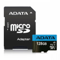 Adata mälukaart microSDXC 128GB Premier UHS1 Class 10 A1 + adapter