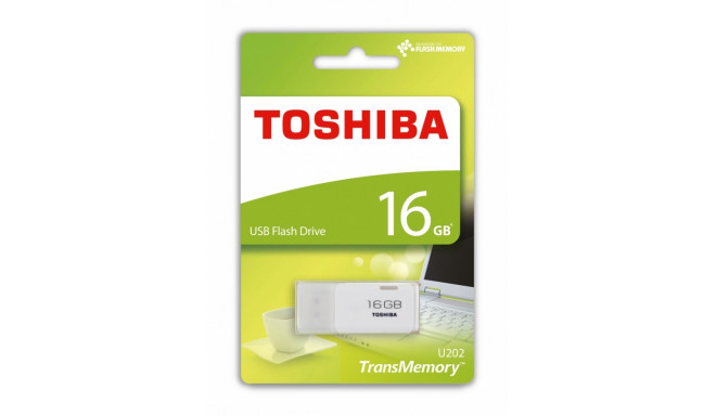 Toshiba flash drive 16GB U202 USB 2.0, white