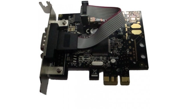 CONTROLLER PCI-E 1xRS232, LOW PROF. Y-7502