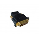 Gembird adapter HDMI (F) - DVI (M) gold plated