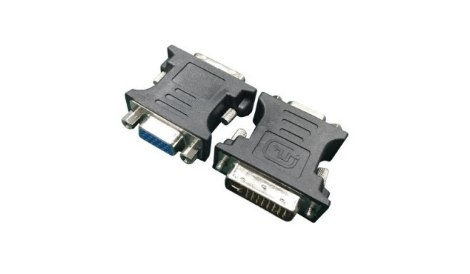 Gembird videoadapter DVI - VGA (24M/15F), must