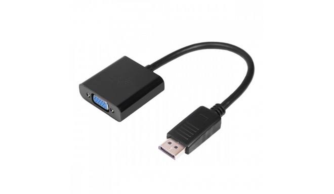 Adapter Displayport-VGA F 15 cm