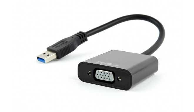 Adapter USB 3.0 -> VGA black