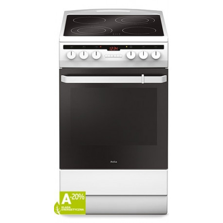Amica ceramic cooker 58CE3.315HTaQW