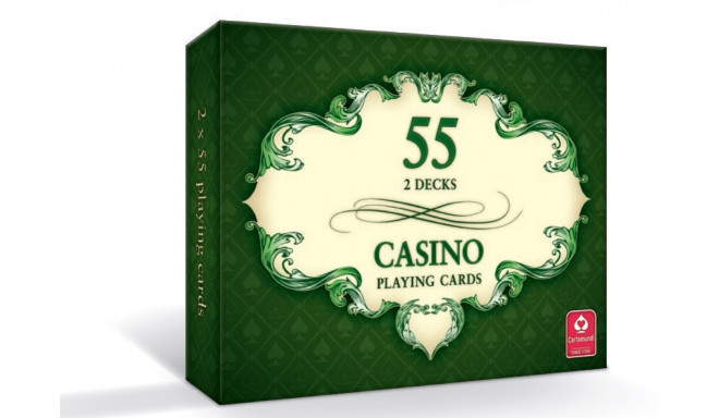 Casino card 2 x 55 l.