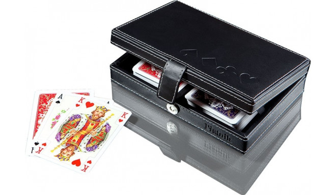 Piatnik mängukaardid Lux in eco-leather box
