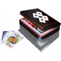 Piatnik playing cards Lux in horizontal casket with Aces