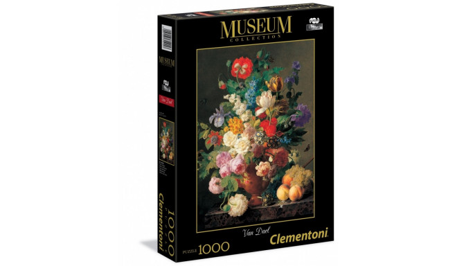 Clementoni puzzle Van Dael Vase of Flowers 1000pcs