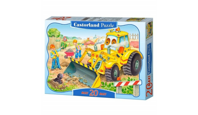 Castorland puzzle Buldozer Maxi 20pcs