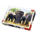 Trefl puzzle African Elephants 1000pcs