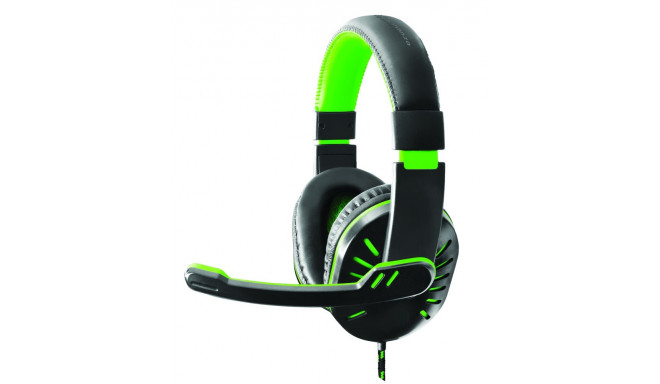 GAMING HEADSET CROW GREEN