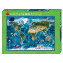 Heye puzzle Map of the World 2000pcs