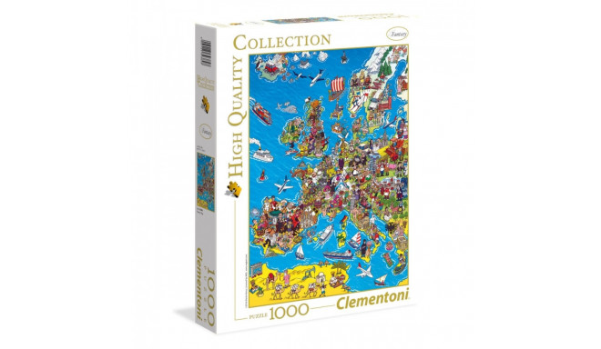 1000 Elements, Map of Europe