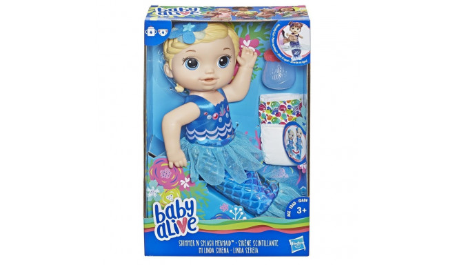 Doll Baby Alive Shimmering Mermaid Blonde