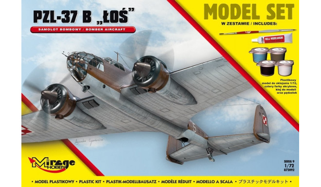 PZL-37B LENS model set
