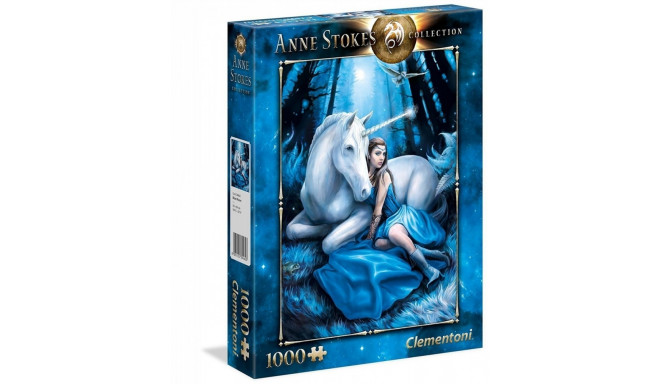 Clementoni puzzle Anne Stokes Blue Moon 1000pcs