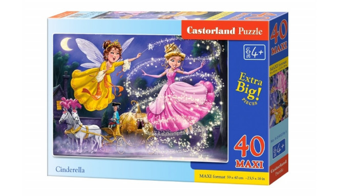 Castorland pusle MAXI Cinderella 40tk