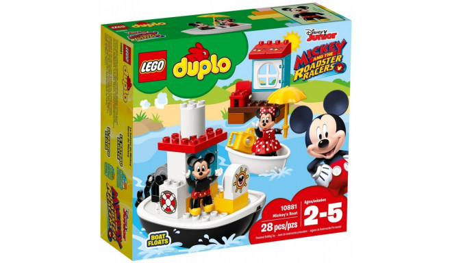 LEGO DUPLO mänguklotsid Mickey Boat