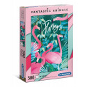 Puzzle 500 pcs Fantastic Animals - Flamingos