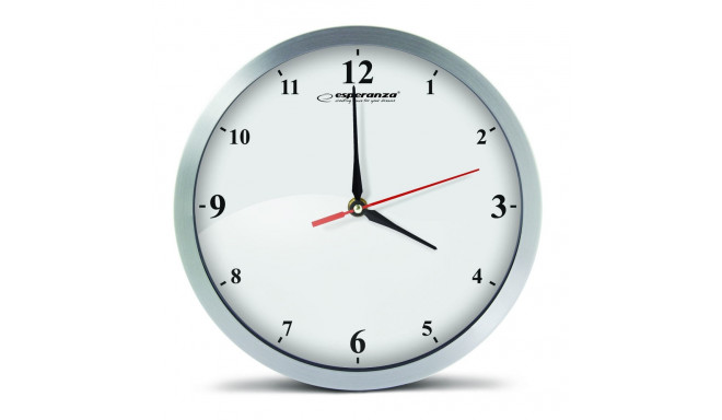 Esperanza wall clock Detroit, white