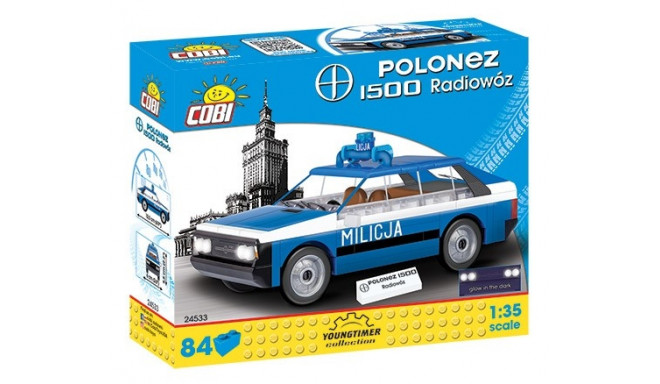 Blocks Youngtimer Collection FSO Polonez 1500 police car