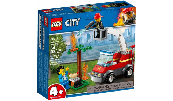 LEGO City mänguklotsid Barbecue Burn Out
