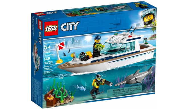 LEGO City mänguklotsid Diving Yacht