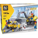 Blocks MyCity 196 elements Construction vehicles