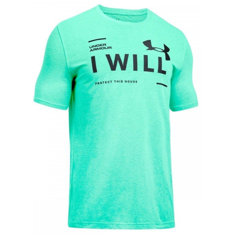 turquoise under armour shirt