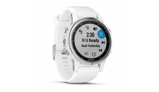 Garmin fenix 5S Plus Wristband activity tracker White MIP 3.05 cm (1.2")