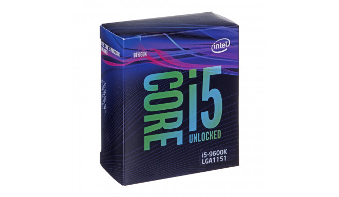 Intel Core i5-9600K processor 3.7 GHz Box 9 MB Smart Cache