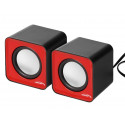 Speaker set computer AUDIOCORE AC870R (2.0; red color)