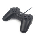 Gamepad GEMBIRD JPD-UB-01 (PC; black color)