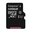 Kingston mälukaart microSDXC 128GB Canvas Class 10 (SDCS/128GBSP)