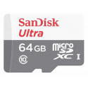 SanDisk mälukaart microSDXC 64GB Ultra Class 10 (SDSQUNS-064G-GN3MN)