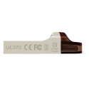 Pen drive ADATA UC370 AUC370-64G-RGD (64GB; USB 3.1, USB-C; rose gold color)